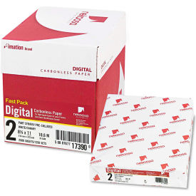 Fast Pack Digital Carbonless Paper - 8-1/2 x 11 - White/Canary - 2500 Sheets