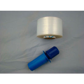 Banding Stretch Wrap W/Extended Core Handle, Cast, 120 Gauge, 3"Wx650'L, Clear