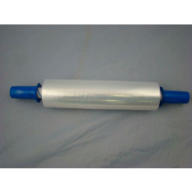Stretch Wrap W/Extended Cord Handle, Cast, 80 Gauge, 15"Wx1000'L, Clear