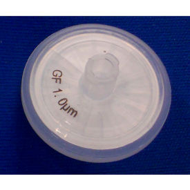 Glass Fiber Syringe Filters, Non-Sterile, 1.00um 25mm, 100/PK