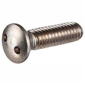 10-32 x 1" Security Machine Screw - Truss Spanner Head - 18-8 Stainless Steel - UNF - 100 Pk
