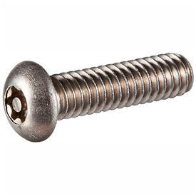 10-32 x 3/4" Security Machine Screw - Button Torx Plus Head - 18-8 Stainless Steel - 100 Pack
