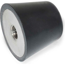 Vibration/Shock Absorption Mount, Conical, .81" Height, 97 Max Load.