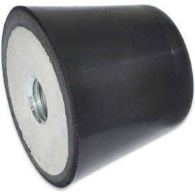 Vibration/Shock Absorption Mount, Conical, 0.63" Height, 25 Max Load, M5-55