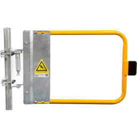 Self-Closing Safety Gate, 31.5" - 35" Length, Safety Yellow