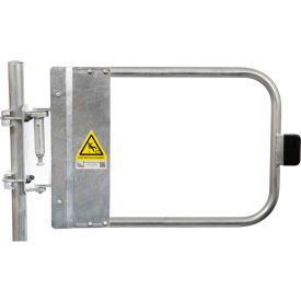 Self-Closing Safety Gate, 31.5" - 35" Length, Galvanized