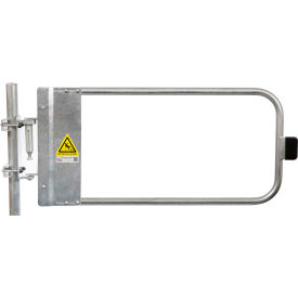Self-Closing Safety Gate, 46.5" - 50" Length, Galvanized