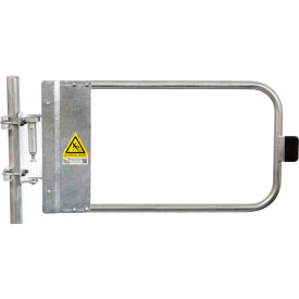 Self-Closing Safety Gate, 38.5" - 42" Length, Galvanized