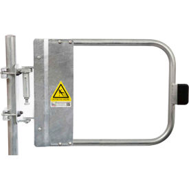 Self-Closing Safety Gate, 28.5" - 32" Length, Galvanized