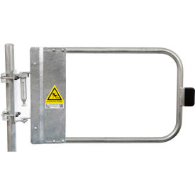 Self-Closing Safety Gate, 34.5" - 38" Length, Galvanized