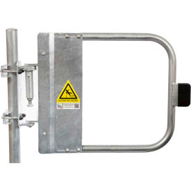 Self-Closing Safety Gate, 25.5" - 29" Length, Galvanized