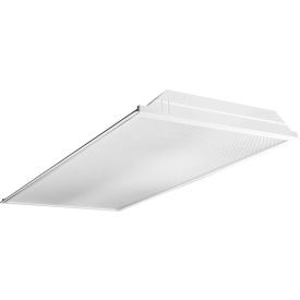 LED Troffer Recessed 2x4, 45W, 4800L, 3500K, 0-10V Dim, DLC