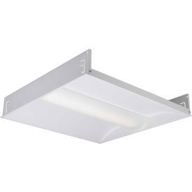 Hubbell Contemporary LED 2x2 Recessed Troffer, 30W, 3300L, 3500K, 0-10V Dimming, DLC