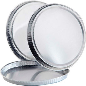 Oil-Free Round Aluminum Drying Pans, 102mm Dia. x 5/16"D, Case of 500