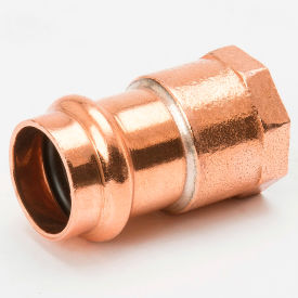 3/4" Copper Press X FPT W/Female Adapter