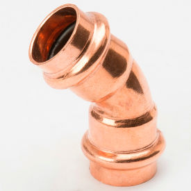 1/2" Copper Press X Press W/45 Degree Elbow