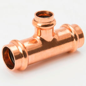 1-1/4" x 1-1/4" x 1" Copper Press X Press X Press W/Reducing Tee