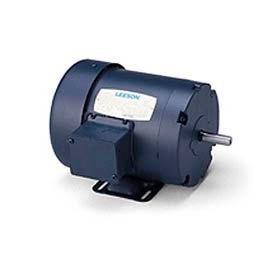 0.5 HP Electric Motor, 1725 RPM, 208-230/460V, 48 Frame Size, TEFC Enclosure, Rigid Base