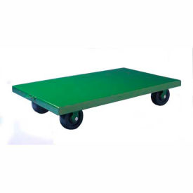 Steel Dolly LD-2436-4HR - Lip-Down - 24" x 36" - 4" Hard Rubber Wheels - 1600 Lb. Capacity
