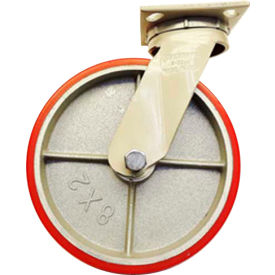 Swivel Caster - Polyurethane 6" Dia. - 1100 Lb. Capacity