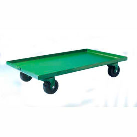Steel Dolly - Lip-Up - 16" x 27" - 4" Semi-Steel Wheels - 2000 Lb. Capacity