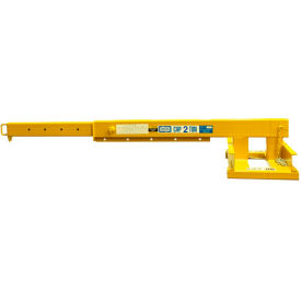 Telescoping Forklift Jib-Lift Crane, 36" On-Center Fork Pockets, 8000 Lbs.Capacity