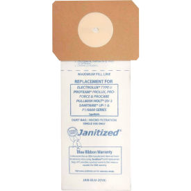 Paper Vacuum Bag for Type U Upright Vacuum