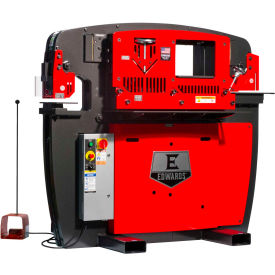 65 Ton Ironworker - 1 Phase, 230V w/ Hydraulic Accessory Pack - IW65-1P230-AC700