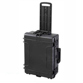 MAX540H190STR Wheeled Waterproof Case with Cubed Foam - 23-25/32"L x 18-5/8"W x 8-7/8"H
