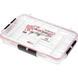 Waterproof Tackle Box 3-15 Compartments - 13-25/32"L x 9-1/16"W x 2-5/16"H