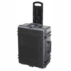 MAX620H250STR Wheeled Waterproof Case w/Cubed Foam 27-1/16"L x 20-25/32"W x 11-1/4"H