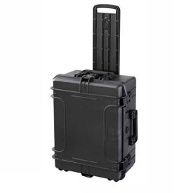 MAX540H245STR Wheeled Waterproof Case with Cubed Foam 23-25/32"L x 18-5/8"W x 11-1/8"H