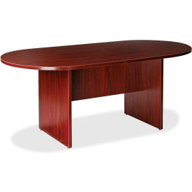 36" Oval Conference Table - Mahogany