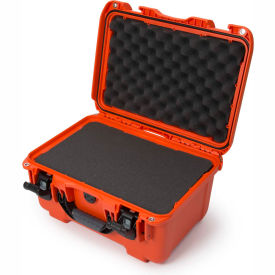 Airtight Watertight Case with Foam - 16-7/8"L x 12-7/8"W x 9-5/16"H Orange