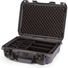 Airtight Watertight Case w/Divider 18-5/8"L x 14-3/8"W x 6-5/16"H Graphite