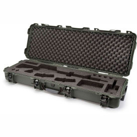 990 Series AR Rifle Case with Foam Insert - 47-1/8"L x 17-5/16"W x 6-5/8"H - Olive