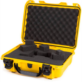 923 Series Airtight Watertight Case with Foam - 18-5/8"L x 14-3/8"W x 6-5/16"H Yellow