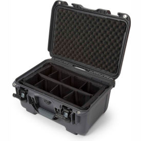 918 Series Airtight Watertight Case w/Divider 16-7/8"L x 12-7/8"W x 9-5/16"H Graphite