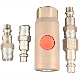 Industrial Safety Coupler and Plug Kit 5 piece 5 Pack