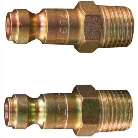 T Style Automotive Plug 1/4" MNPT 2 Pack