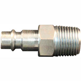 V Style High Flow Steel Plug 3/8" MNPT 2 Pack