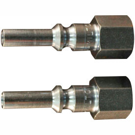 L Style Lincoln Plug 1/4" FNPT 2 Pack