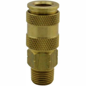 V Style High Flow Coupler 3/8" MNPT