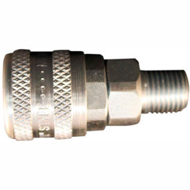 1/4" MNPT Milton Style ARO Coupler