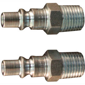 Milton A Style ARO Plug 1/4" MNPT 2 Pack