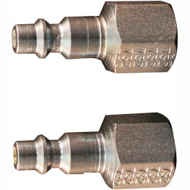 Industrial Plug 3/8" FNPT 2 Pack