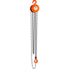 Hand Chain Hoist, 1 Ton Capacity, 30 Ft. Lift