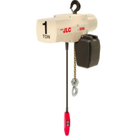 Coffing 1 Ton Electric Chain Hoist With Chain Container 10' Lift 16 FPM 230/460V