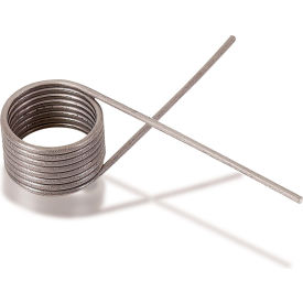 270 Degree Torsion Spring - 0.826" Coil Diameter - 0.07" Wire Diameter - Wound Left - 302 Stainless Steel
