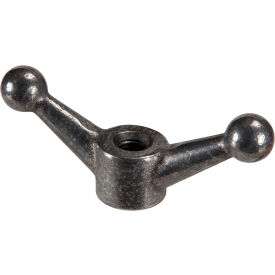 3/4-10 Wing Nut - 4-1/2" Wide - 1-1/8" Base Dia. - Ductile Iron - Plain - USA - Pkg of 25